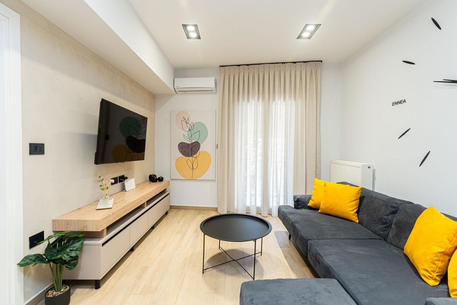 Modern 3 Bedroom Luxury Apartment เทสซาโลนิกิ ภายนอก รูปภาพ