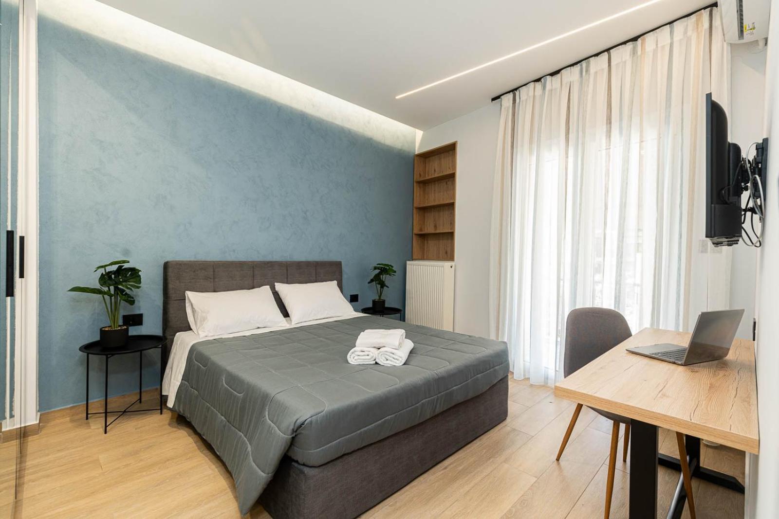 Modern 3 Bedroom Luxury Apartment เทสซาโลนิกิ ภายนอก รูปภาพ